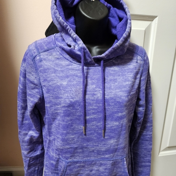 Jockey Tops - Casual Heathered Purple Hoodie